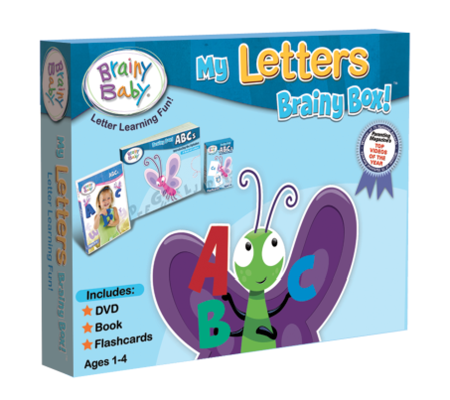 My Letters Brainy Box | Learning Abcs