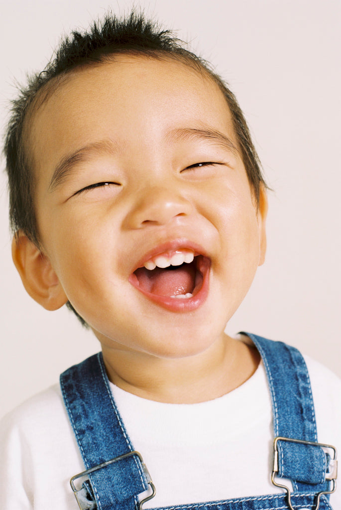 Brainy Baby Stock Image Laughing Boy