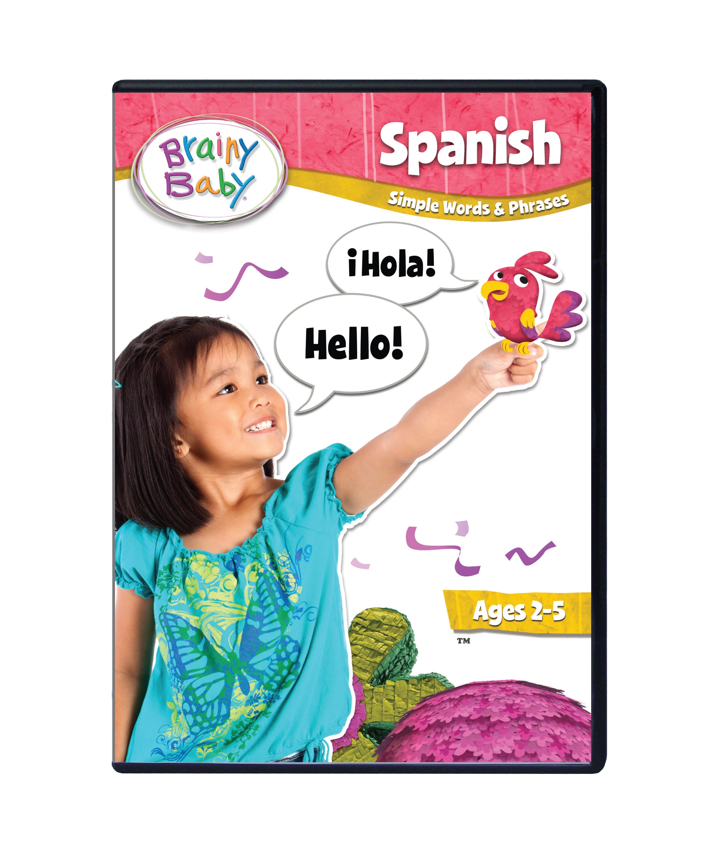 Brainy Baby Spanish Words & Phrases Digital Download and DVD for