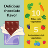 Brainy Baby Super Duper Brainy Greens Superfood MIX-ins Powdered Drink - Chocolate Flavor