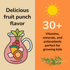 Brainy Kids Multivitamins and Minerals MIX-ins Powdered Drink - Fruit Punch Flavored