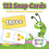 Learn 123s Snap Card | Brainy Puzzle Games