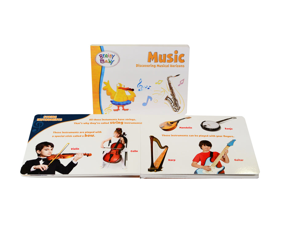 Brainy Baby Discovering Musical Horizons | DVD, Board Book and