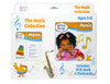 SAVE $9.99!  Brainy Baby Music: Discovering Musical Horizons Board Book, Flashcards and DVD Collection Deluxe Edition Bundle of 3