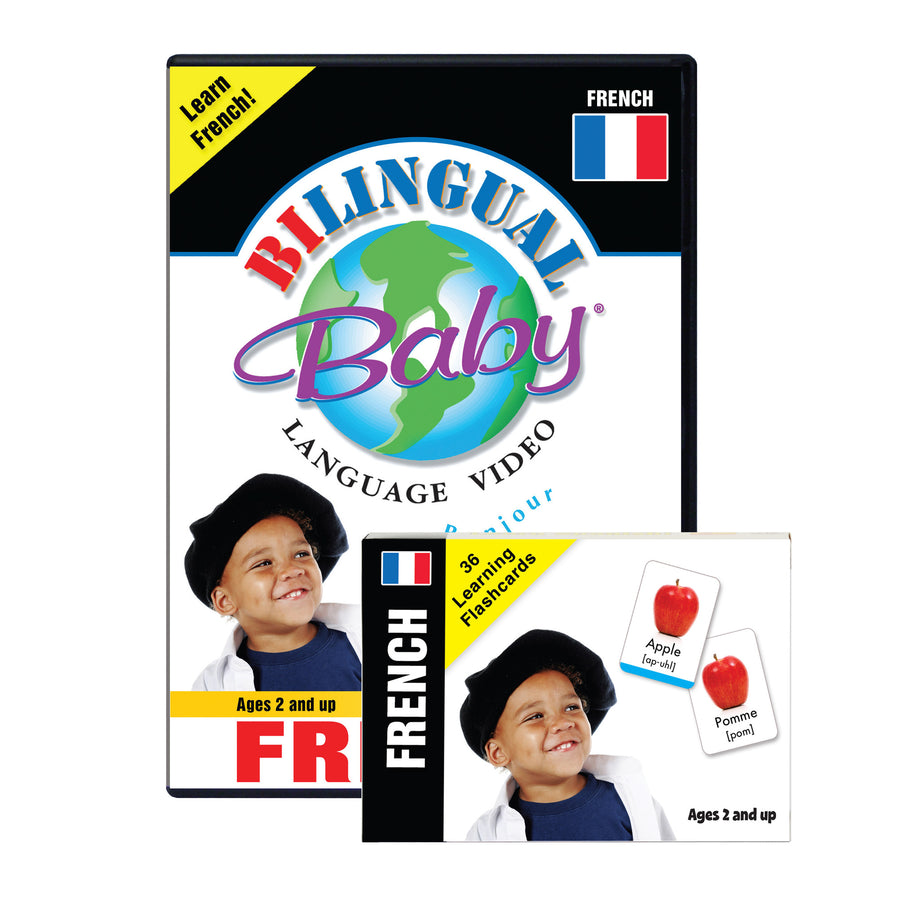 Learn French | DVD and Flash Card – Brainy Baby®