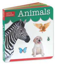 Let's Learn Animals Board Book | Learning Animals