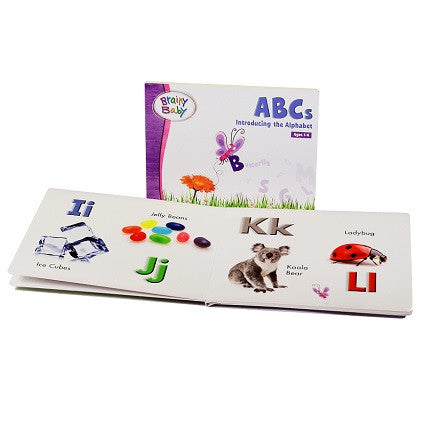 Brainy Baby ABCs Preschool Board Book Introducing the Alphabet A to Z | Alphabet Learning Book