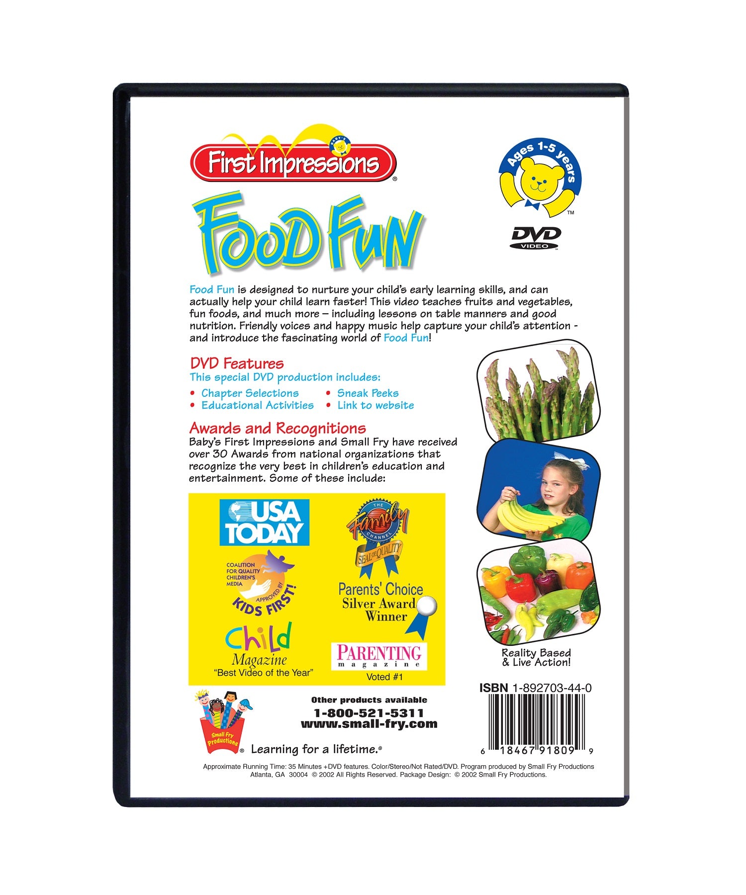 First Kid Dvd Menu Baby's First Impressions Food Fun Digital Download or DVD | For Kids ...