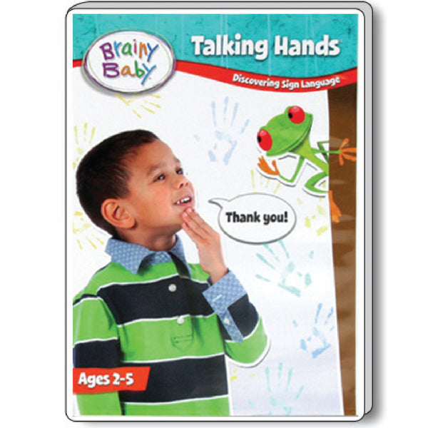 Brainy Baby Talking Hands Sign Language DVD: Discovering Sign Language Deluxe Edition