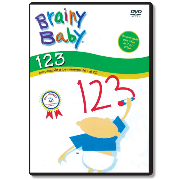 Brainy Baby 123s DVD: IntroduccioÌn a los nuÌmeros del 1 al 20 DVD Classic Edition Spanish Version