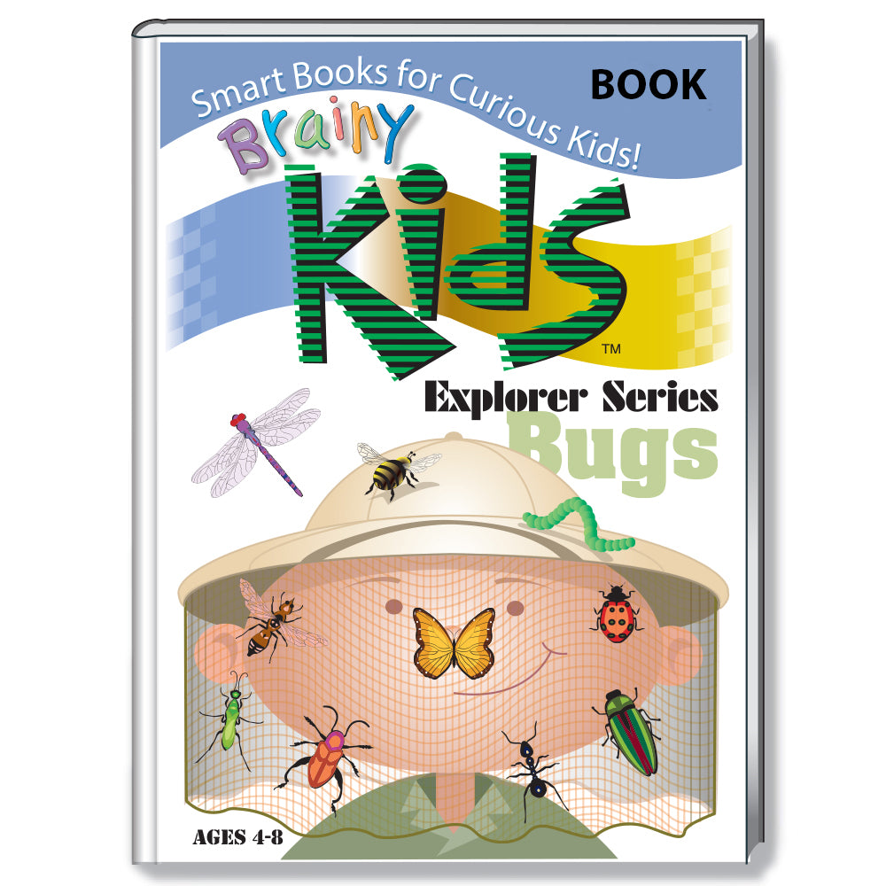 Brainy Kids Explorer Book Series - BUGS