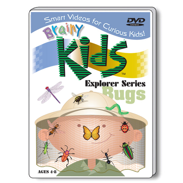 Brainy Kids Explorer DVD Series - BUGS
