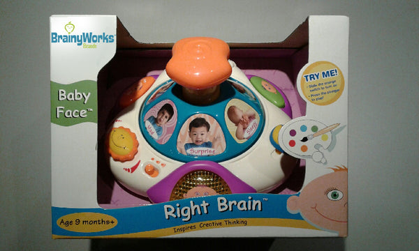BrainyWorks Right Brain Baby Face Toy