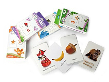 Brainy Baby Flashcards ABCs, 123s, Animals, Shapes and Colors | DVDs,Books & Flashcards | Learning Collection