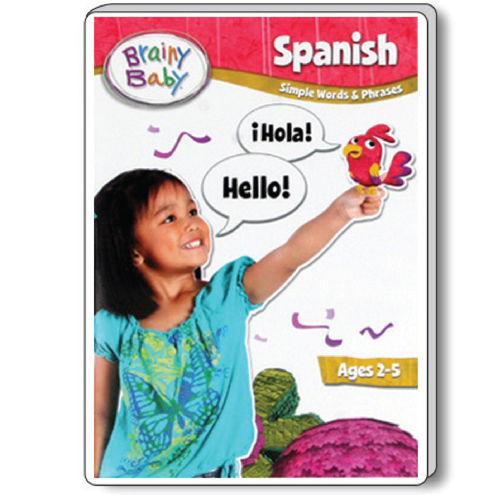 Brainy Baby Spanish DVD: Simple Words and Phrases Deluxe Edition