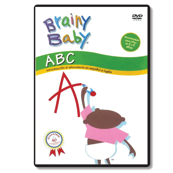 Brainy Baby ABCs DVD: Introducing the Alphabet A to Z Classic Edition Spanish Version