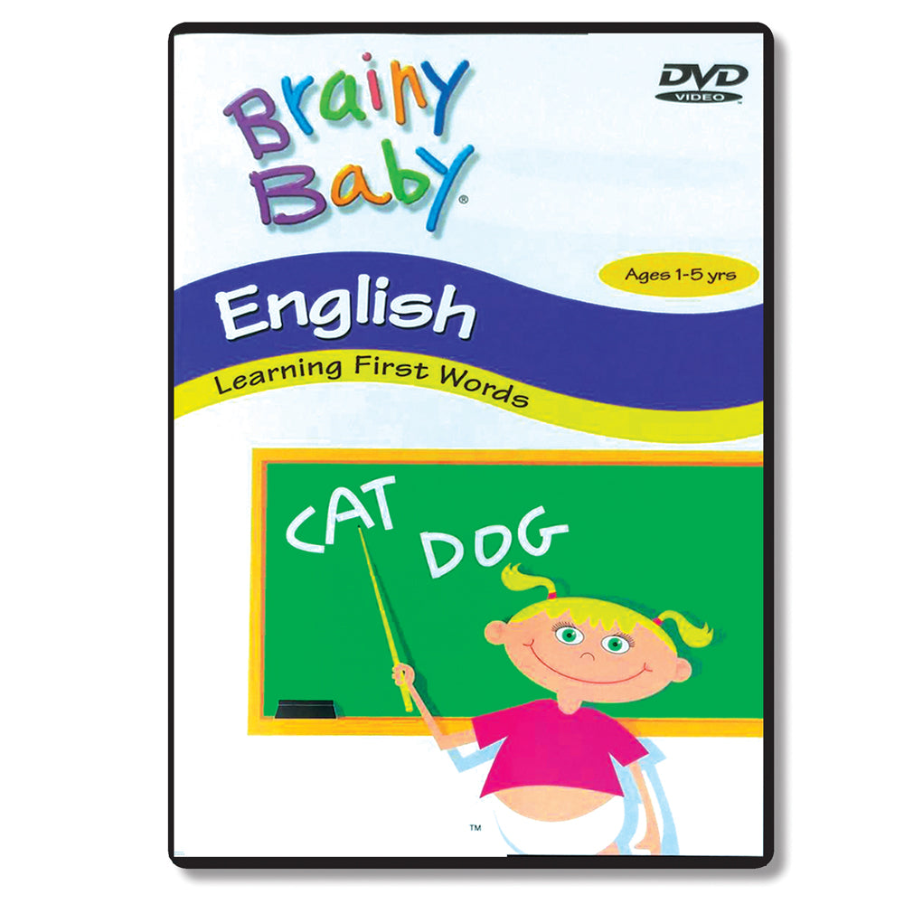 Brainy Baby English DVD: Learning First Words Classic Edition