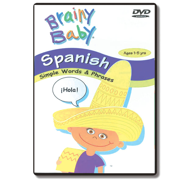 Brainy Baby Spanish DVD | Video | Movie | Classic Edition