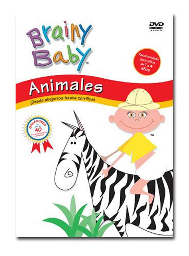 Brainy Baby Animals Video | DVD | Movie | Spanish Version