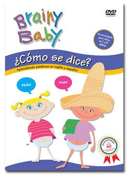 Brainy Baby Como se dice? How do you say?- Spanish | Educational DVD | Video