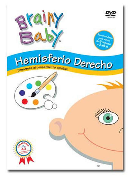 Brainy Baby Right Brain DVD for kids | Movie | Video | Hemisferio Derecho Spanish Version