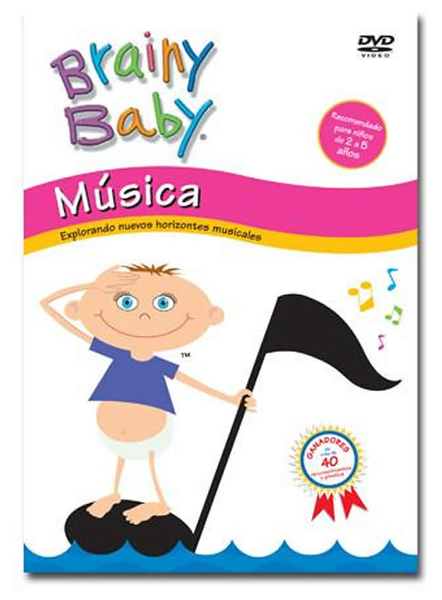 Brainy Baby Music Video for Kids | Movie | DVD | Teaching Music | Spanish Version