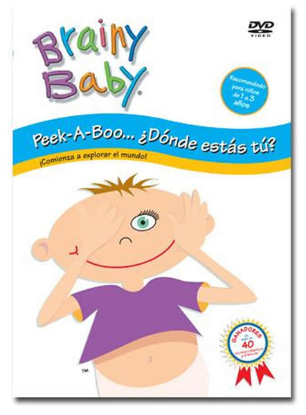 Brainy Baby Peek-a-boo DVD | Video | Movie |  Donde estas tu? Spanish Version