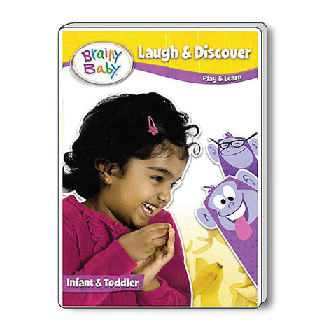 Brainy Baby Laugh & Discover: Play and Learn Deluxe Edition Infant DVD
