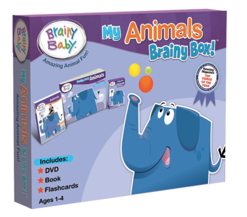 アニマル1 DVD BOX My Animals Brainy Box | Learning Fun – Brainy Baby®