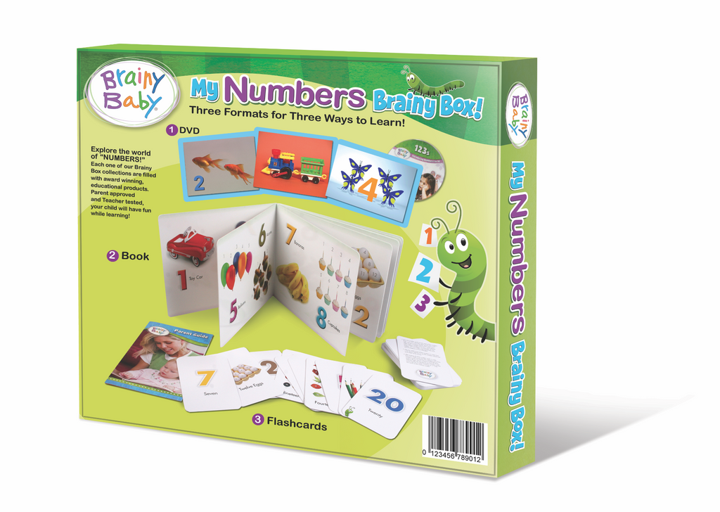 My Numbers Brainy Box | Learning Counting