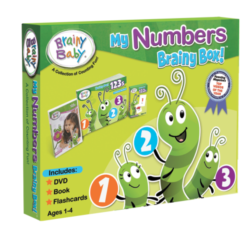 My Numbers Brainy Box | Learning Counting – Brainy Baby®
