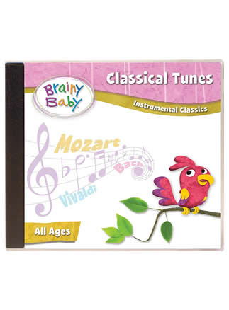 Brainy Baby Classical Tunes Music CD Instrumental Classics | Classical Tunes Music CD | Music Gift Set