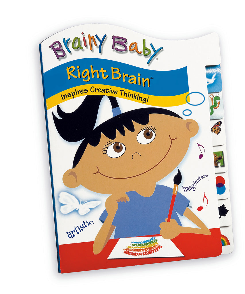 Brainy Baby® Right Brain Creative Thinking Classic Tab Board Book