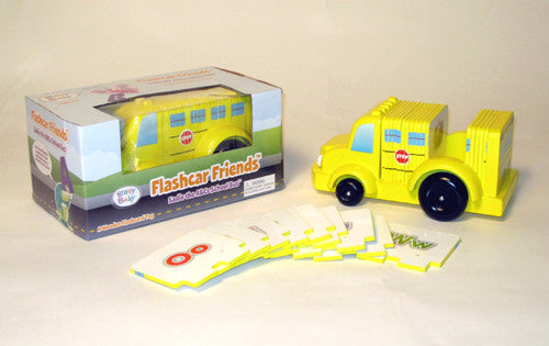Sadie the ABCs School Bus - Flashcard Friends New Wooden Toy