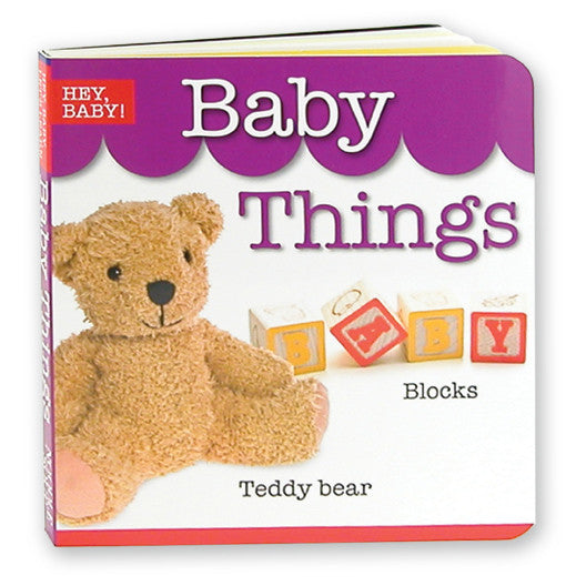 Baby Things Board Book | Brainy Book